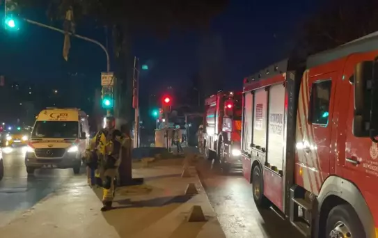 Baltalimanı Hastanesi'nde Yangın