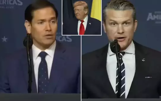 Savaş ABD'yi fena vurdu! 2 bakan arasındaki gerilim kameralara yansıdı