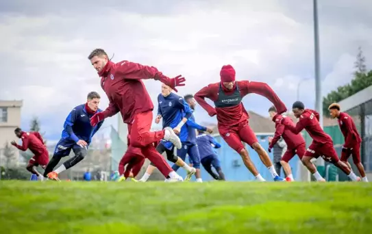 Trabzonspor Kayseri'ye Hareket Etti