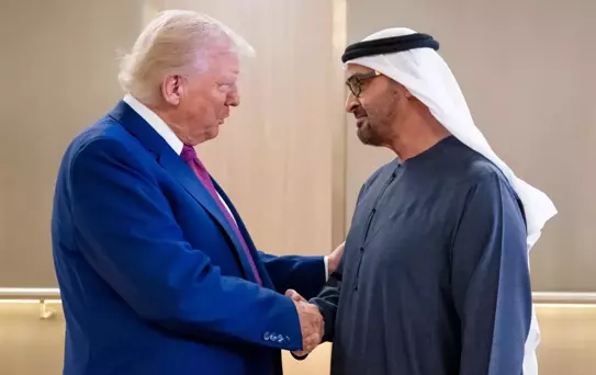 Trump ve BAE Lideri Görüştü