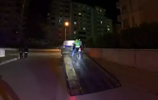 Kaçan Motosiklet Sürücüsüne 497 Bin Lira Ceza