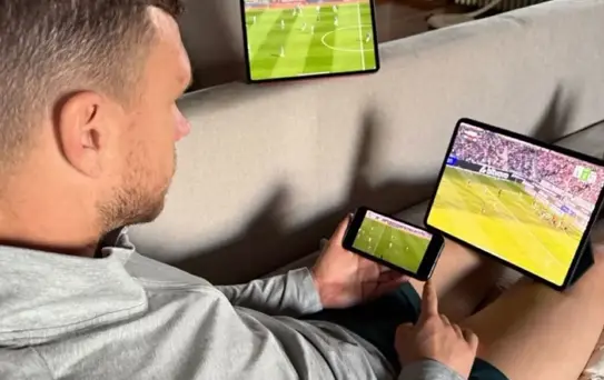 Dzeko'nun futbol tutkusuna bakın