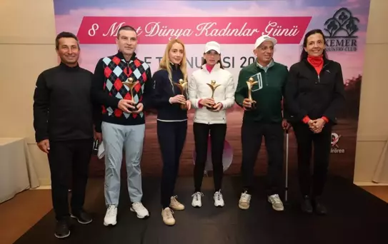 Kemer Country Club'da Kadınlar Günü Golf Turnuvası
