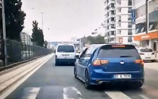 Elazığ'da Makas Atan Sürücüye 90 Bin Lira Ceza