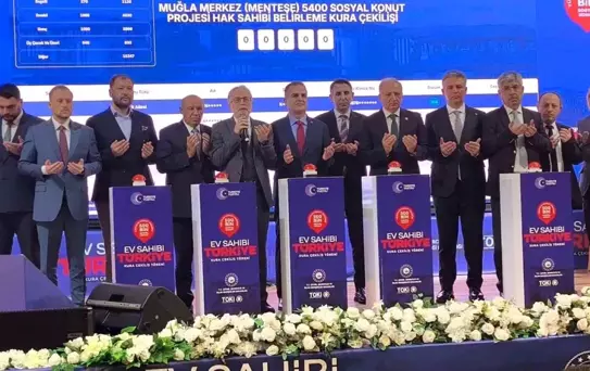 Muğla'da 6 bin 417 konutun hak sahipleri belirlendi