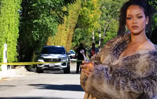 Rihanna'nın evine kurşun yağmuru