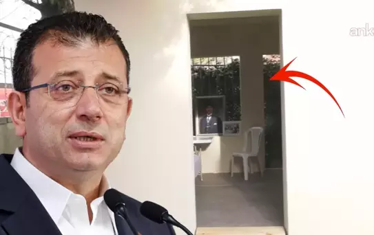 Silivri'de İmamoğlu'nun cezaevi hücresinin örneği sergileniyor