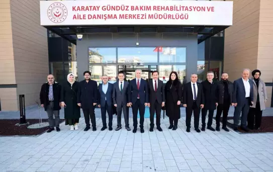 AK Parti heyeti Karatay'da yatırımları inceledi