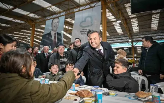 Akın, Havran'da İftar Sofrasında Buluştu