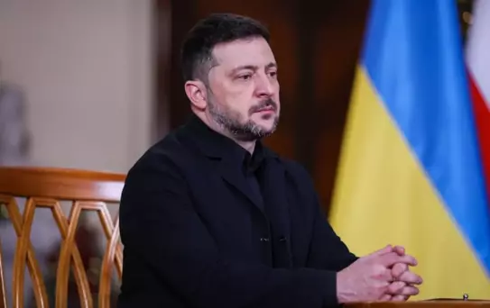 Ukrayna Devlet Başkanı Zelenski: Ekibimiz Körfez Bölgesi'ne doğru yola çıktı