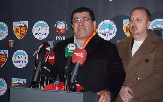 Kayserispor Başkanı Hakemleri Eleştirdi