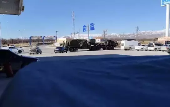 Malatya'ya konuşlandırılacak patriot için sevkiyatlar sürüyor