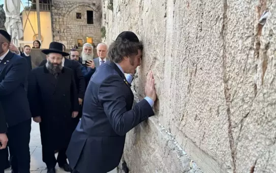 Milei'den çok konuşulacak sözler: Dünyanın en Siyonist başkanı olmaktan gurur duyuyorum