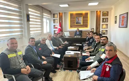 Sarıgöl'de Orman Yangınlarına Karşı Önlemler Toplantısı