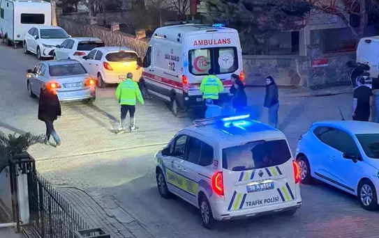 Lüleburgaz'da Motosikletli Kurye Yaralandı