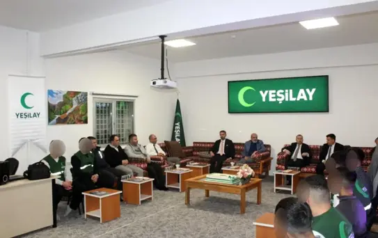 Yeşilay'dan Gençlere Destek Ziyareti