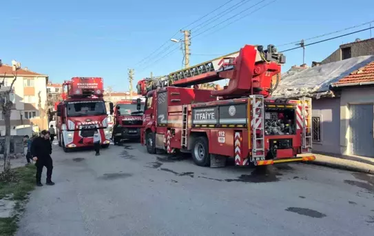 Eskişehir'de Ev Yangını Paniğe Neden Oldu