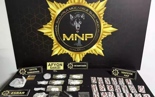 Malatya'da Uyuşturucu Operasyonu: 7 Tutuklama