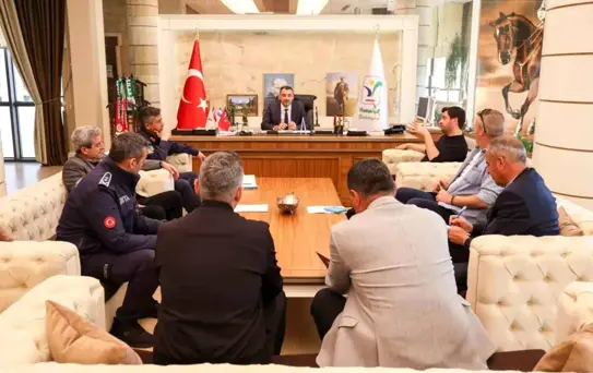 Manavgat'ta sezon öncesi ulaşım ve güvenlik masaya yatırıldı