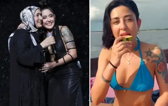 Melek Mosso'ya tepki yağıyor: Hiç annenin kızı değilsin