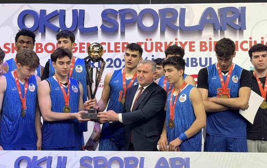 Okul Sporları Basketbol Gençler Türkiye Birinciliği finali İstanbul'da oynandı