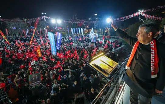 CHP Pendik'te Miting Düzenledi