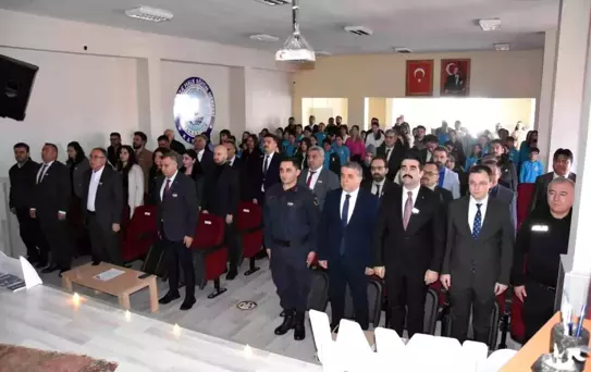 Tomarza'da İstiklâl Marşı'nın Kabulü'nün yıldönümü kutlandı