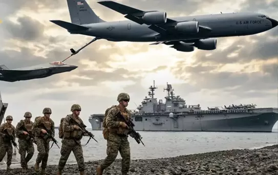 ABD, İran'a Saldırılar İçin 160 Askeri Uçak Gönderdi