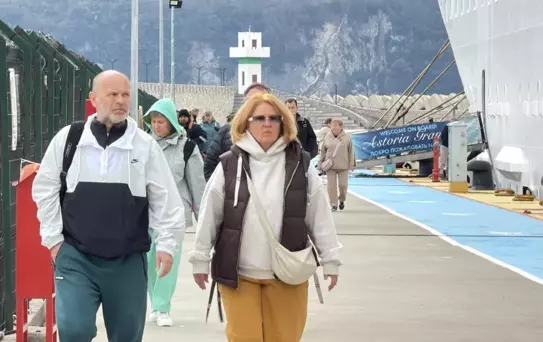 2026'nın İlk Rus Turistleri Amasra'da