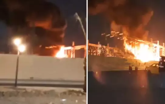 Bağdat'ta havalimanına İHA saldırısı