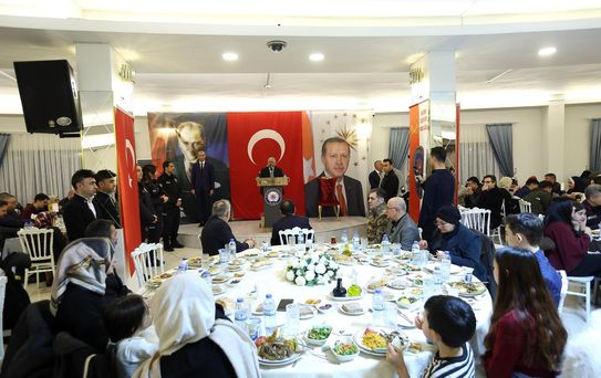 Büyükkılıç şehit aileleri, gaziler ve gazi aileleri ile bir araya geldi