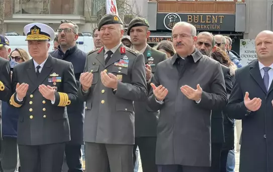 Çanakkale Savaşları kahramanı Cevat Paşa törenle anıldı