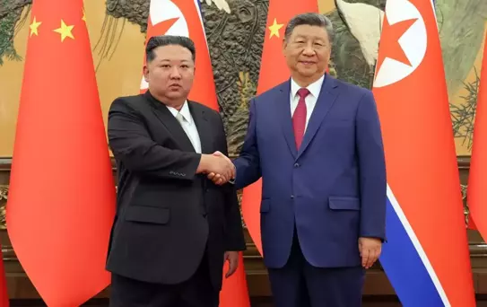 Çin ile Kuzey Kore arasında 6 yıl sonra ilk yolcu treni seferi yapıldı