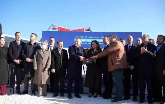 Çorlu Sebze Meyve Hali temeli atıldı