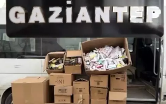 Gaziantep'te Kaçak İlaç Operasyonu