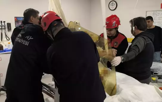 İtfaiye ekibi ameliyata girdi