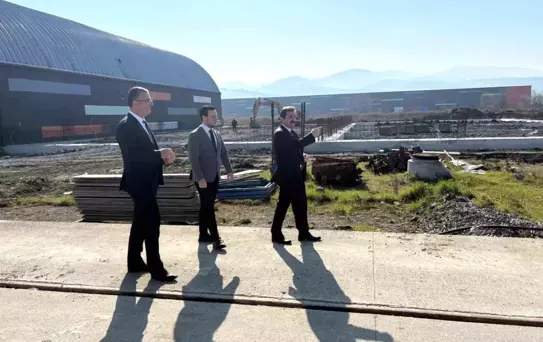 Samsun'da Lojistik ve Sanayi Yatırımları İncelendi