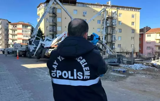 Uşak'ta İnşaatta İşçi Hayatını Kaybetti