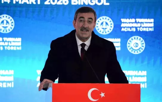 Cumhurbaşkanı Yardımcısı Yılmaz: 'Türkiye Cumhuriyeti olarak biz hem haklı hem güçlü olacağız'