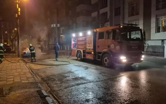 Eskişehir'de Otomobil Yangını