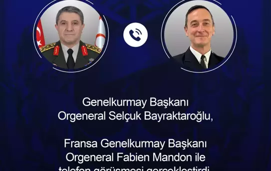 Bayraktaroğlu ve Mandon Görüştü