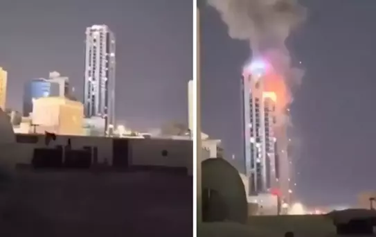 İran, Dubai'deki dev ABD bankasını vurdu