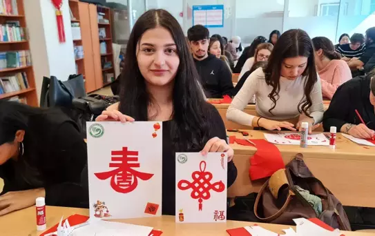 Kağıt Kesme Sanatıyla Çin Kültürü Tanıtıldı