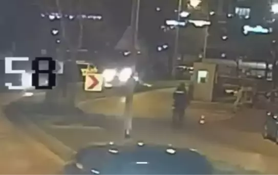 Motosiklet Sürücüsü Denetimde Yaralandı