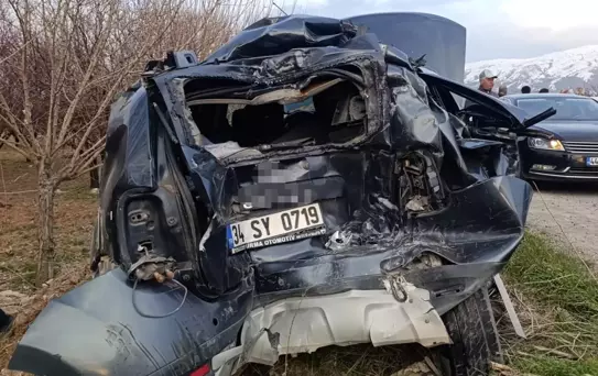 Malatya'da Korkunç Kaza: 1 Ölü, 1 Yaralı