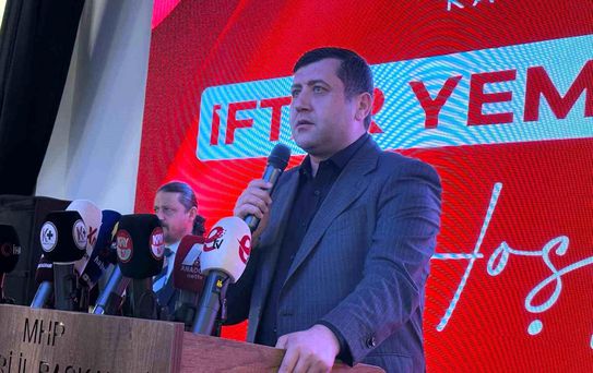 MHP'li Ersoy: 'Bizim liderimizi erken anlayanlar mutlu olur, anlayamayanlar ise geç anladıklarından kendilerinden utanırlar'