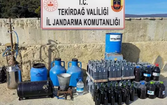 Şarköy'de Uyuşturucu ve Silah Operasyonu