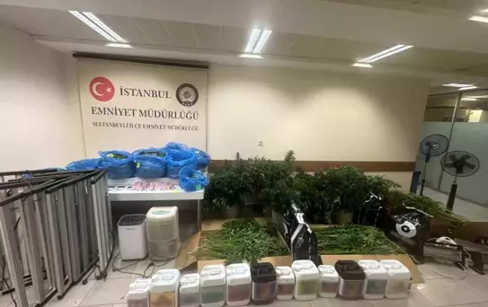 Sultanbeyli'de Uyuşturucu Operasyonu