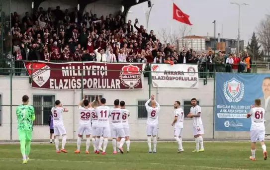 Elazığspor son 5 maçından 13 puan çıkardı