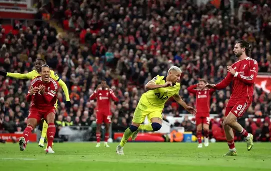 Liverpool, Tottenham ile 1-1 Berabere Kaldı